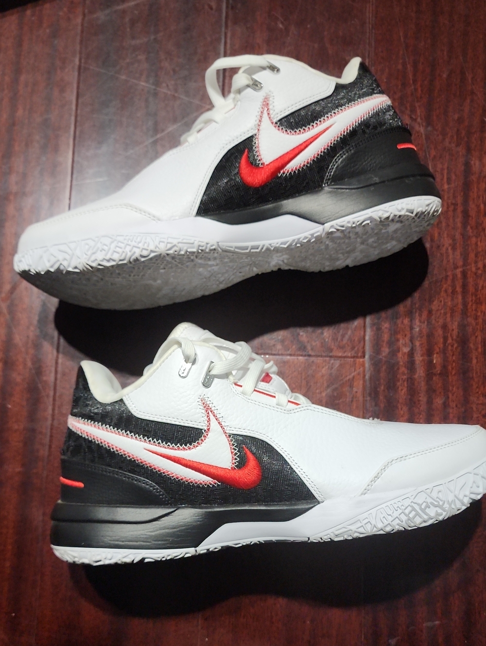 Nike LeBron NXXT Gen AMPD First Game Men's Size 10 White Black Red